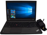 Lenovo ThinkPad T540p Business Ultrabook | 15.6" FHD (1080p) | Intel Core i5-4300M (4th GEN) Processor @ 2.6GHz | 16GB RAM, 256GB SSD | Intel HD Graphics, Webcam, DVDRW | Windows 10 | Certified Refurbished 1 Year Warranty