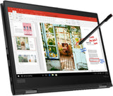 Lenovo ThinkPad X390 Yoga 13.3" FHD (1080p) Versatile 2-in-1 Notebook Tablet + Stylus (Touchscreen) - Intel Core i5-8365U @ 4.10 GHz Quad-Core (8th Gen) | 16GB RAM, 256GB NVMe SSD, USB-C, HDMI | Windows 11 - (Certified Refurbished) - 1 Year Warranty