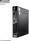 Lenovo ThinkCentre M93P Tiny Mini Desktop PC | Intel Core i5-4590T (Quad-Core) up to 3.6GHz (4th Gen) | 16GB RAM, 256GB SSD, WIFI, Keyboard and Mouse, Windows 10 Pro, VGA + DP, Gigabit Ethernet  - 1 Year Warranty