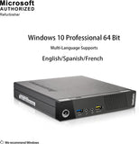 Lenovo ThinkCentre M93P Tiny Mini Desktop PC | Intel Core i5-4590T (Quad-Core) up to 3.6GHz (4th Gen) | 16GB RAM, 256GB SSD, WIFI, Keyboard and Mouse, Windows 10 Pro, VGA + DP, Gigabit Ethernet  - 1 Year Warranty