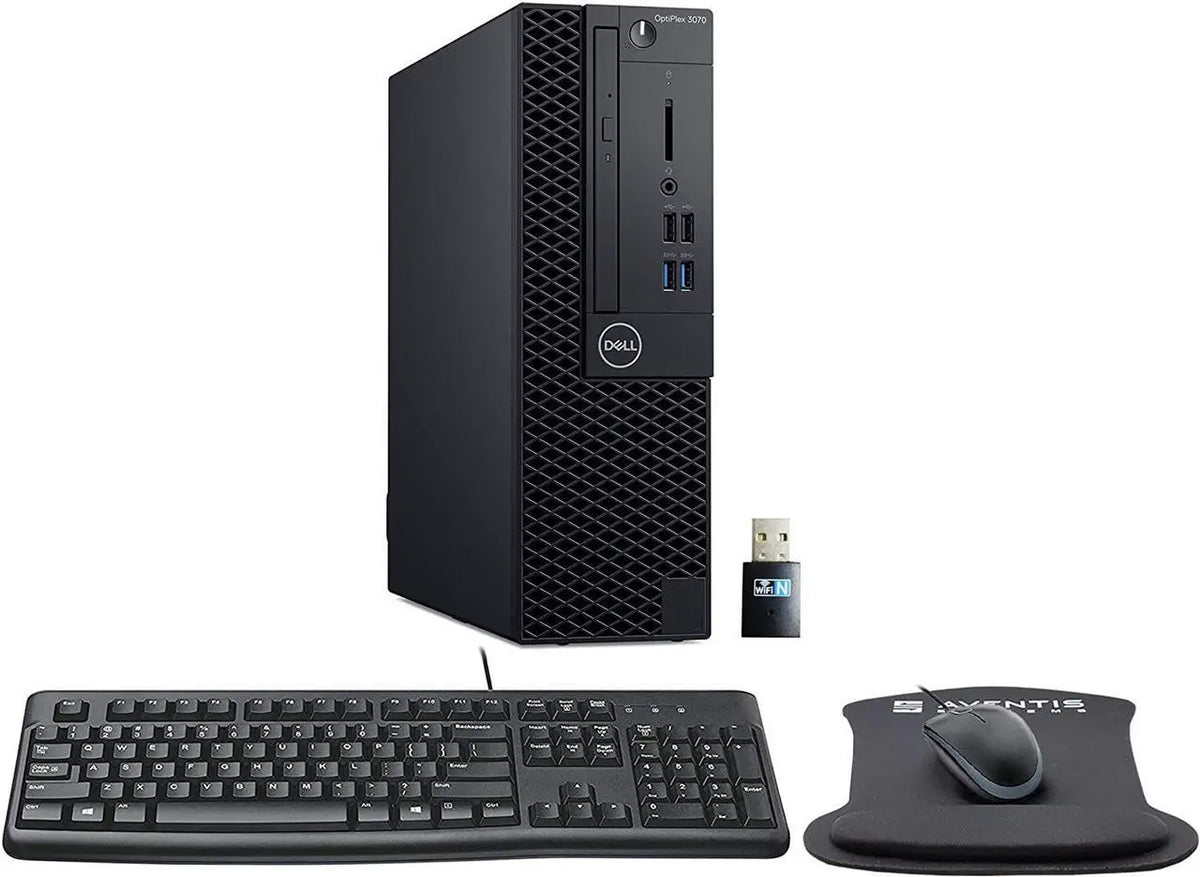 Refurbished Dell OptiPlex 3070 SFF Desktop PC, Intel i5 9th Gen Refurbished Dell OptiPlex 3070 SFF Desktop PC, Intel i5 9th Gen