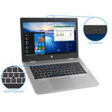 HP ProBook 640 G4 Laptop 14" FHD IPS (1080p) | Intel Core i5-8350U @ 1.70 GHz up to 3.60GHz (8th Gen) Quad-Core  , 16GB RAM, 512GB NVMe SSD, HDMI, USB Type-C, Windows 10 Pro or Windows 11 | Grade A (Certified Refurbished) - 1 Year Warranty
