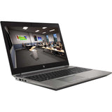 HP ZBook 15 G6 Studio Mobile Workstation - 15.6" FHD (1080p), Intel Core i7-9750U, Hexa-Core (6 Core), 32GB RAM, 512GB NVMe SSD, Nvidia Quadro T1000 4GB, HDMI, USB-C, Windows 11 Pro - Turbo Silver - Grade A (Certified Refurbished) - 1 Year Warranty
