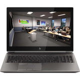 HP ZBook 15 G6 Studio Mobile Workstation - 15.6" FHD (1080p), Intel Core i7-9750U, Hexa-Core (6 Core), 32GB RAM, 512GB NVMe SSD, Nvidia Quadro T1000 4GB, HDMI, USB-C, Windows 11 Pro - Turbo Silver - Grade A (Certified Refurbished) - 1 Year Warranty
