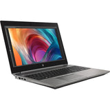 HP ZBook 15 G6 Studio Mobile Workstation - 15.6" FHD (1080p), Intel Core i7-9750U, Hexa-Core (6 Core), 32GB RAM, 512GB NVMe SSD, Nvidia Quadro T1000 4GB, HDMI, USB-C, Windows 11 Pro - Turbo Silver - Grade A (Certified Refurbished) - 1 Year Warranty - Canada 