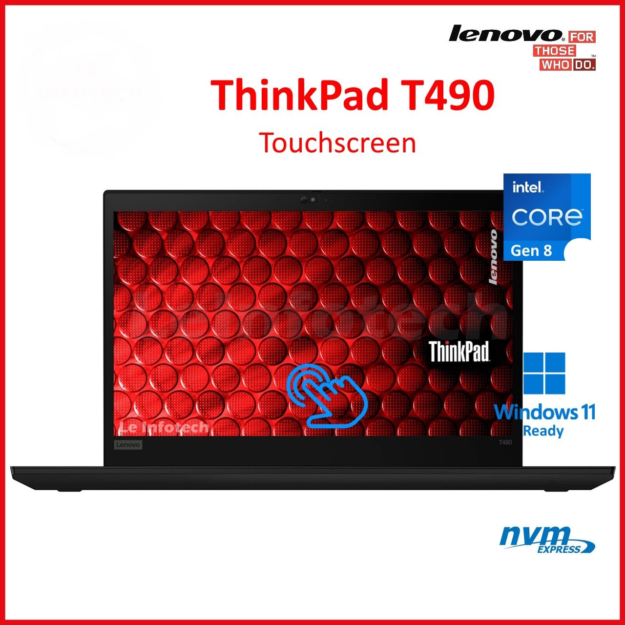 Refurbished Lenovo ThinkPad T490 Touch Screen Laptop | 14 Refurbished Lenovo ThinkPad T490 Touch Screen Laptop | 14