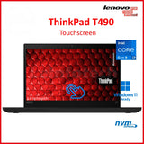 Thinkpad Lenovo t490 14" i7 TOUCH SCREEN IPS FHD 1920 x 1080 - 256GB SSD - i7 (9th Gen) 