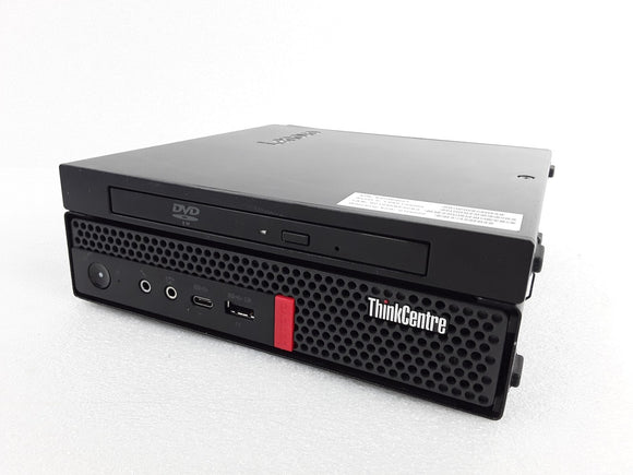 Lenovo ThinkCentre M920q Tiny Desktop PC | Intel Core I5-9500T up to 3.70 GHz Turbo 6-Cores (9th Gen), 16GB RAM, 256GB M.2 SSD, USB-C, DVD+RW, Triple Monitor, DisplayPort (4K), HDMI, 1Gb Ethernet, Keyboard, Mouse & Wi-Fi - Windows 11 Pro , 1 Year Warranty - Certified Refurbished