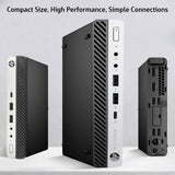 HP ProDesk 600 G4 Mini PC Desktop Computer | Intel Core i5-8500T Boost @ 3.50GHz (8th Gen) | 8GB RAM-32GBRAM | 256GB SSD-512GB SSD | Intel UHD Graphics | Windows 11 Pro | Keyboard & Mouse Included | Grade A Certified Refurbished | Warranty Included HP