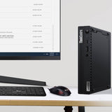 Lenovo ThinkCentre M80q Gen 1 Tiny Desktop PC | Intel Core i5-10500T up to 3.80 GHz Turbo 6-Cores (10th Gen), 16GB RAM, 256GB NVMe SSD, USB-C, (4K) DisplayPort, HDMI, RJ-45 LAN, Wi-Fi - Windows 11 Pro , Grade A (Certified Refurbished), Warranty Lenovo