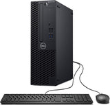 Dell OptiPlex 3070 Desktop Computer (SFF), Intel i5-9500 (9th Gen) Hexa-Core up to 4.40Ghz, 16GB RAM, 512GB NVMe SSD, DisplayPort & HDMI, USB 3.0, USB Keyboard, Mouse & WiFi, Windows 11 Pro, Refurbished, 1 Year Warranty