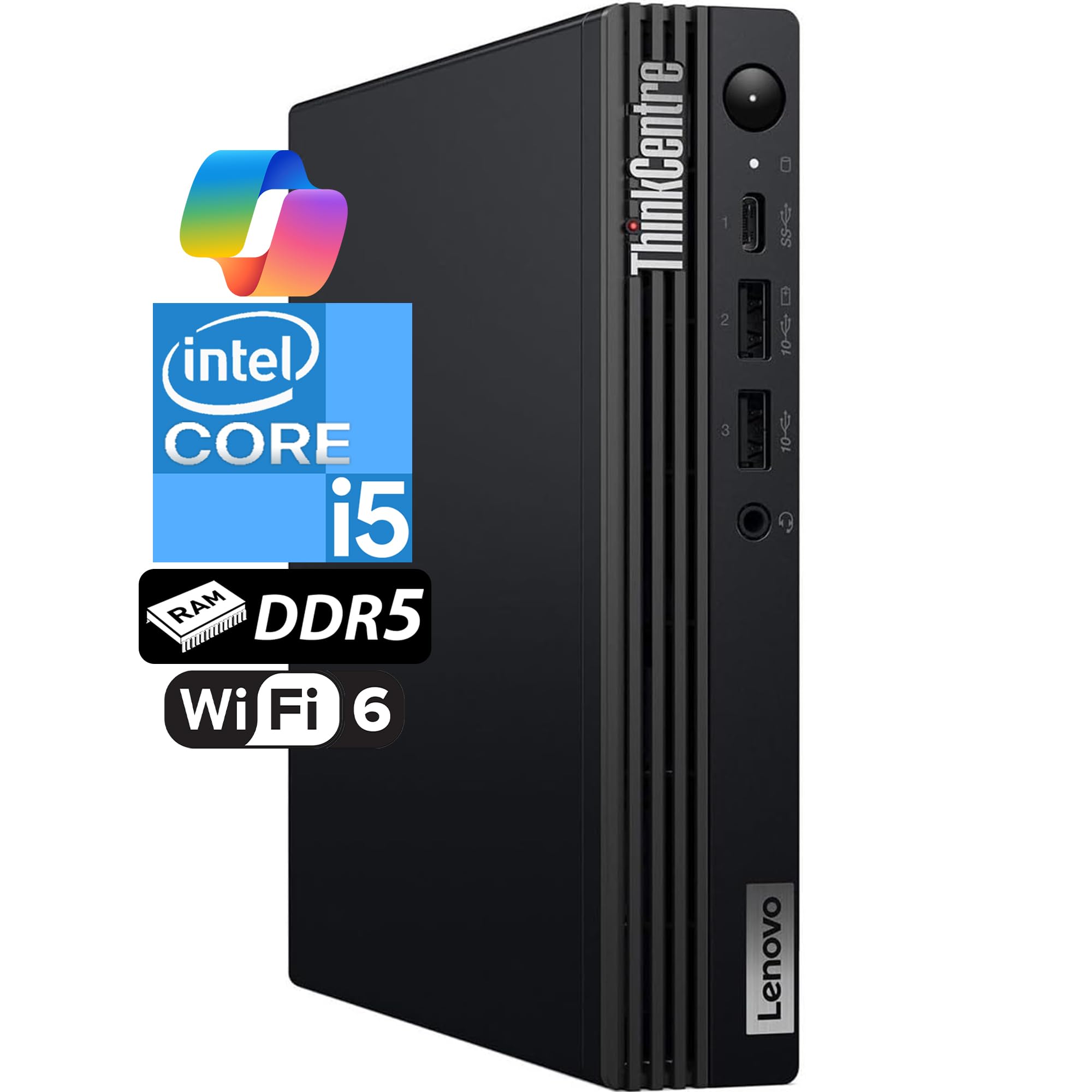 Lenovo THINKCENTRE M70Q Tiny Workstation, Intel Core i7-10700T