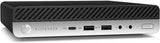 HP EliteDesk 800 G4 Mini Desktop | Intel Core i5-8500 up to 4.10GHz (8th Gen) | 8GB RAM | 256GB SSD | Intel UHD 630 | Windows 11 Pro | Grade A Certified Refurbished | Warranty Included HP
