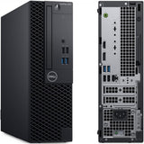 Dell OptiPlex 3070 Desktop Computer (SFF), Intel i5-9500 (9th Gen) Hexa-Core up to 4.40Ghz, 16GB RAM, 512GB NVMe SSD, DisplayPort & HDMI, USB 3.0, USB Keyboard, Mouse & WiFi, Windows 11 Pro, Refurbished, 1 Year Warranty