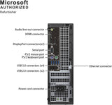 Dell OptiPlex 7050 (SFF) Desktop PC | Intel Core i5-6500 (6th Gen) 3.60 GHz, 16GB DDR4 RAM, 256GB NVMe M.2 SSD, USB-C, USB 3.0 & HDMI, DisplayPort, 1GBe LAN  Port, Includes Wi-Fi, Keyboard & Mouse | Windows 10 Pro, Certified Refurbished- 1 Year Warranty