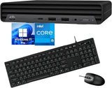 HP ProDesk 600 G6 Mini Desktop | Intel Core i5-10500T up to 3.80GHz (10th Gen) | 8GB RAM | 500GB NVMe SSD | Intel UHD Graphics | WiFi | USB-C, DisplayPort, Windows 11 Pro | Grade A Certified Refurbished | Warranty Included HP