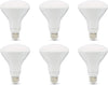 Amazon Basics (OVERSTOCK) 65W Equivalent LED LIGHT BULBS, Soft White, Dimmable, 10,000 Hour Lifetime, BR30 LED Light Bulb, Lighting & Ceiling Fans | 6-Pack - BRAND NEW