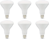 Amazon Basics (OVERSTOCK) 65W Equivalent LED LIGHT BULBS, Soft White, Dimmable, 10,000 Hour Lifetime, BR30 LED Light Bulb, Lighting & Ceiling Fans | 6-Pack - BRAND NEW