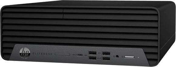 HP EliteDesk 805 G6 (SFF) Desktop Computer | AMD Ryzen 5 PRO 4650G (6 Core) 3.70GHz, 16GB DDR4 RAM, 256GB NVMe M.2 SSD, 2x Display Port, AMD Radeon Vega Graphics, USB-C, RJ45, Wi-Fi, Keyboard & Mouse | Refurbished | Windows 11 Pro - 1 YEAR WARRANTY