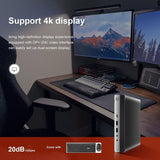 HP EliteDesk 800 G4 Mini Desktop | Intel Core i5-8500 up to 4.10GHz (8th Gen) | 8GB RAM | 256GB SSD | Intel UHD 630 | Windows 11 Pro | Grade A Certified Refurbished | Warranty Included HP