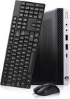 HP EliteDesk 800 G4 Mini Desktop | Intel Core i5-8500 up to 4.10GHz (8th Gen) | 8GB RAM | 256GB SSD | Dual 4K Monitor Support (2x DisplayPort), USB-C, WIFI, Bluetooth | Windows 11 Pro | Grade A Certified Refurbished | Warranty Included