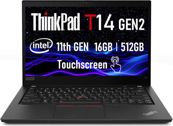 Lenovo ThinkPad T14 Gen 2 14” Touchscreen Laptop i5-1145G7 16GB
