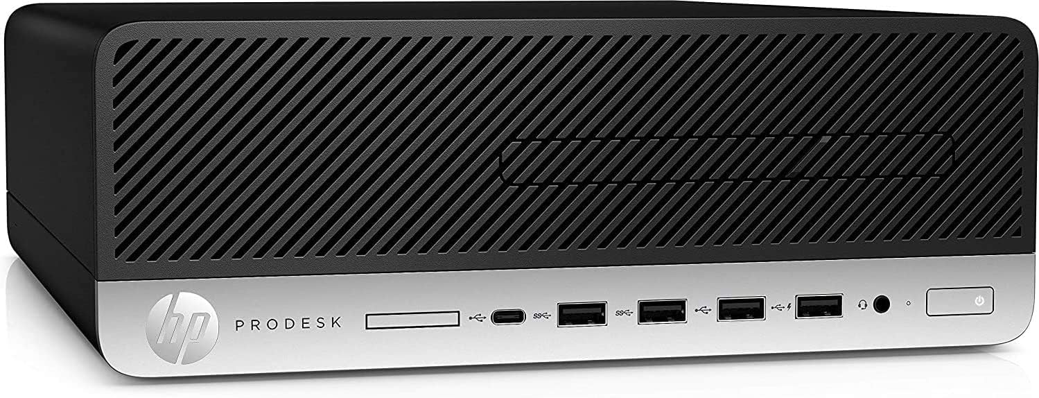 HP ProDesk 600 G4 (SFF) Desktop Computer, Intel i5-8500 Six Core (8th Gen),  32GB RAM, 1TB (1000GB) SSD, USB-C, USB Keyboard USB Mouse & WiFi,