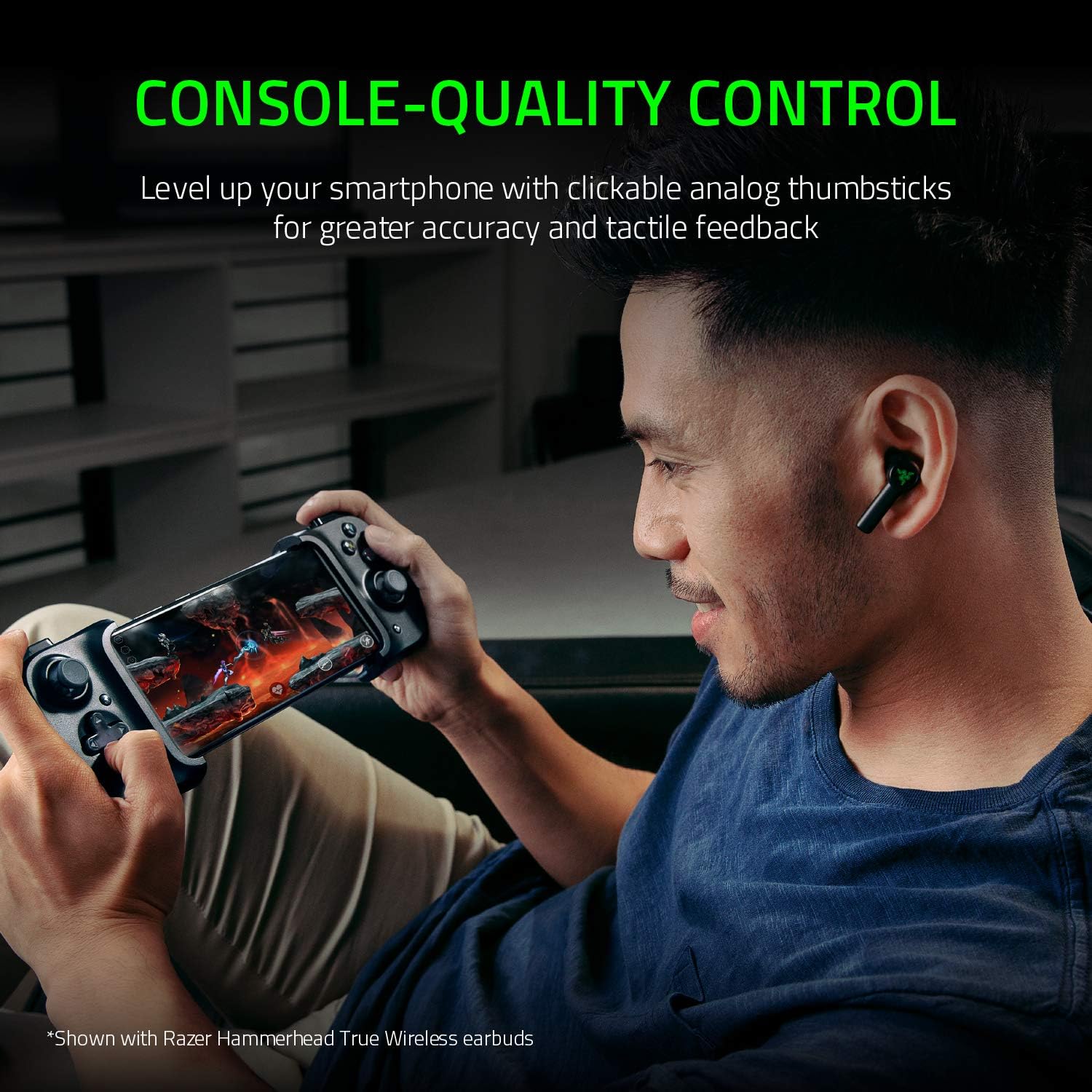 Razer Kishi Mobile Game Universal Controller/Gamepad for Android USB-c –  Refurbish Canada