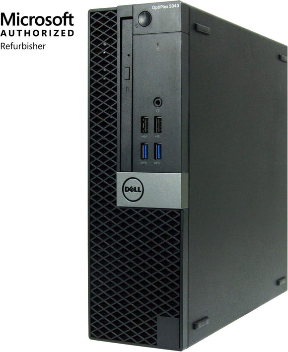 Dell OptiPlex 5040 (SFF) Desktop Computer PC  | Intel i5-6500 (6th Gen) Quad-Core @ 3.20 GHz, 16GB RAM, 512GB Solid State Drive, USB3.0 & HDMI, DisplayPort, Includes Wi-Fi, Keyboard & Mouse | Windows 10 Pro, 1 Year Warranty