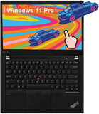 Lenovo ThinkPad T14 Gen 2 Touchscreen Laptop | 14" FHD IPS (UHD) | Intel Core i5-1145G7 (up to 4.40Ghz) Quad-Core (11th Gen), 16GB RAM, 256GB NVMe SSD - Windows 11 Pro,  Intel® Iris Xe Graphics, USB-C, HDMI - Certified Refurbished (Grade A), Warranty Lenovo
