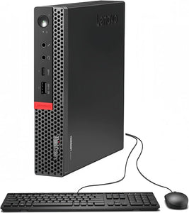 Lenovo ThinkCentre M920q Tiny Desktop PC | Intel Core I5-9500T up to 3.70 GHz Turbo 6-Cores (9th Gen), 16GB RAM, 256GB M.2 SSD, USB-C, DVD+RW, Triple Monitor, DisplayPort (4K), HDMI, 1Gb Ethernet, Keyboard, Mouse & Wi-Fi - Windows 11 Pro , 1 Year Warranty - Certified Refurbished