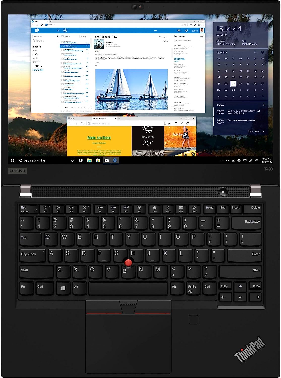 Lenovo ThinkPad T490s 14nch Business Laptop 14