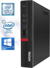 Lenovo ThinkCentre M920q Tiny Desktop PC | Intel Core i7-8700T up to 4.00 GHz Turbo 6-Cores (8th Gen), 32GB RAM, 1TB NVMe M.2 SSD, WiFi, 4K & Triple Monitor Support, DisplayPort, HDMI, WiFi, Keyboard & Mouse, 1Gb Ethernet - Windows 11 Pro, Warranty