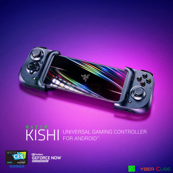 Razer Kishi Mobile Game Universal Controller/Gamepad for Android USB-c : Xbox Game Pass Ultimate, Xcloud, Stadia, Geforce Now, Ps Remote Play – Pass Through Charging - Mobile Controller Grip Samsung and More