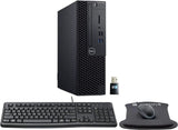Dell OptiPlex 3070 Desktop Computer PC (SFF), Intel i5-9500 (9th Gen) Hexa-Core up to 4.40Ghz, 16GB RAM, 512GB NVMe SSD, DisplayPort & HDMI, Intel UHD 630 Graphics, USB Keyboard, Mouse & WiFi, Windows 11 Pro, Refurbished, 1 Year Warranty