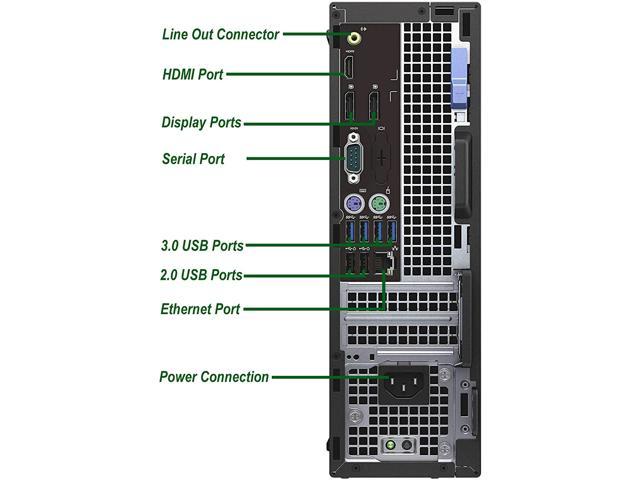 Dell OptiPlex 3050 SFF Refurbished Desktop PC i3 (7th Gen