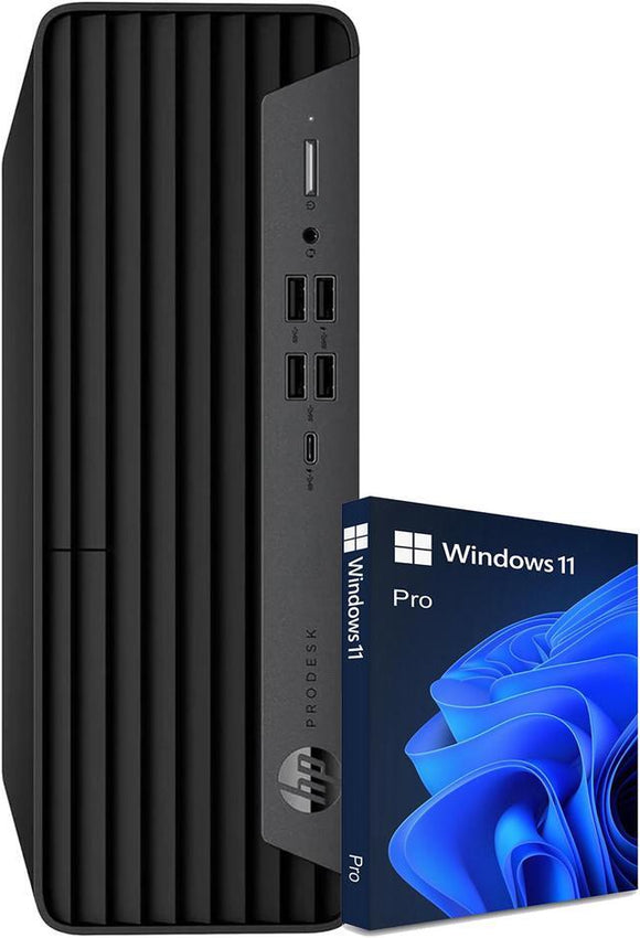 HP ProDesk 600 G6 Certified Refurbished (SFF) Desktop PC - Intel Core i7-10700 (10th Gen) Octa-Core up to 4.80GHz Small Form Factor Business Class Enterprise Desktop Computer - Windows 11 Pro