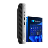 HP ProDesk 600 G4 Mini PC Desktop Computer | Intel Core i5-8500T Boost @ 3.50GHz (8th Gen) | 8GB RAM-32GBRAM | 256GB SSD-512GB SSD | Intel UHD Graphics | Windows 11 Pro | Keyboard & Mouse Included | Grade A Certified Refurbished | Warranty Included HP