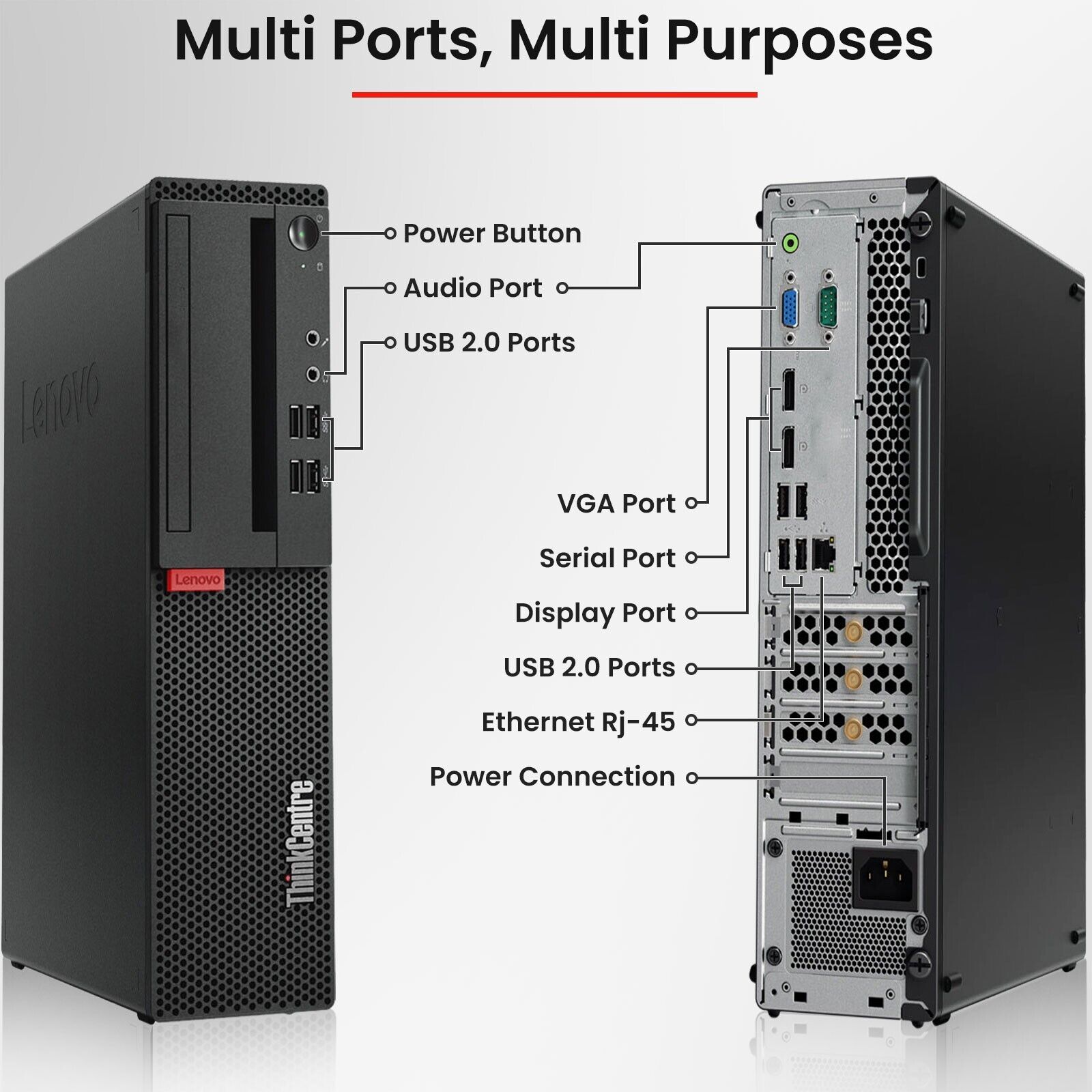 Refurbished Lenovo ThinkCentre M720S Desktop PC (SFF) For Sale