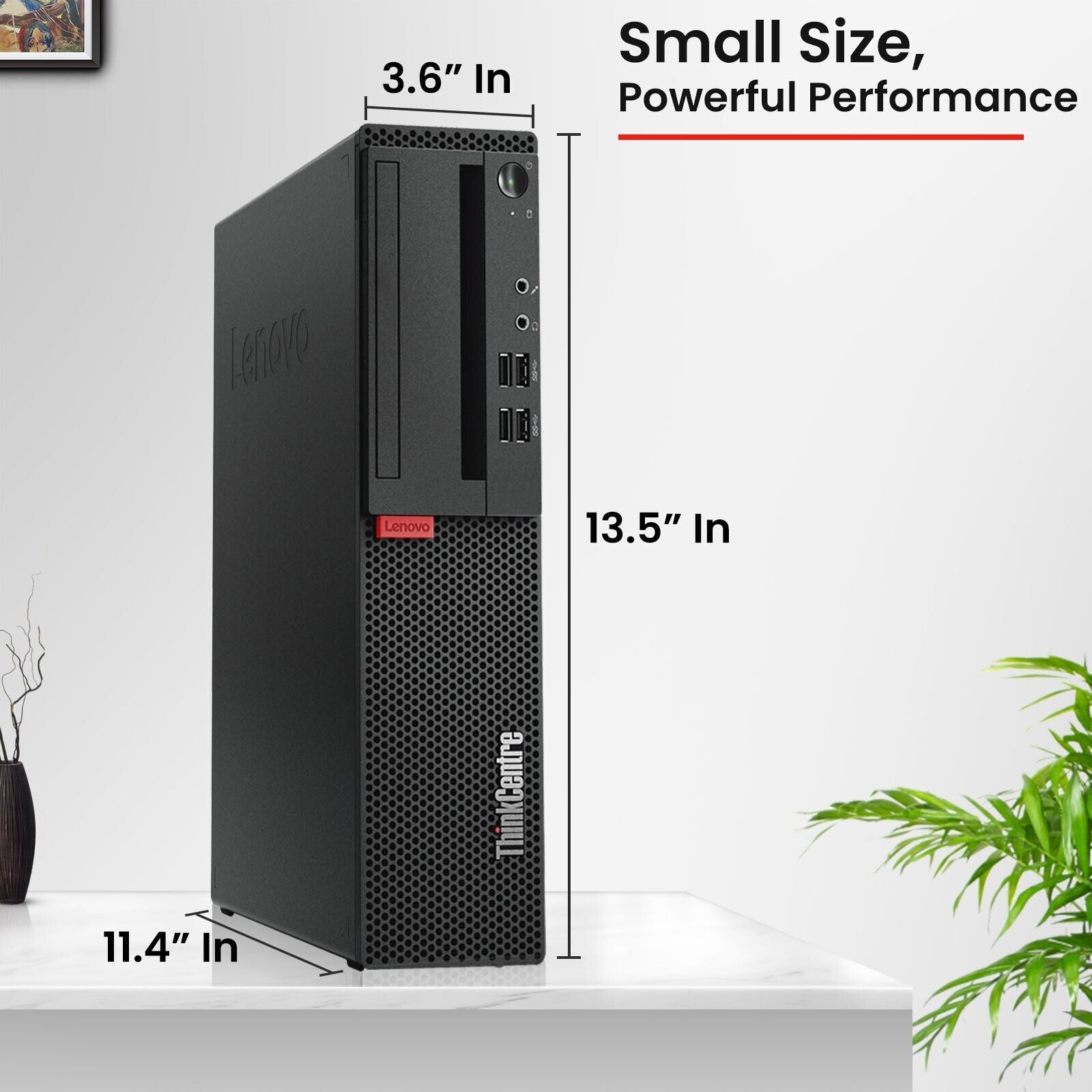 Lenovo ThinkCentre M720s Refurbished Desktop PC (SFF