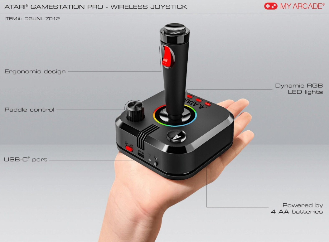 My Arcade Atari GameStation Pro: Video Game Console w/ 200+