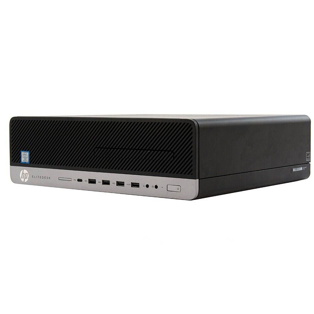 HP EliteDesk 800 G4 SFF Refurbished Desktop PC, Intel i7