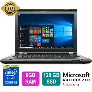 ThinkPad T430 14" HD+ Lenovo Flagship Notebook | Intel® Core™ i5 - 8GB RAM - Windows 10 Professional x64 - Certified Refurbished