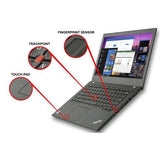 Lenovo ThinkPad T470 Ultrabook 14'' FHD (1080p) | Intel Core i7-7500U 2.70Ghz, Boost 3.5GHz (7th Gen), 16GB DDR4 RAM, 512GB NVMe M.2 SSD (PCIe), HDMI, Thunderbolt, Windows 10 Pro | Grade A (Certified Refurbished), 1 Year Warranty