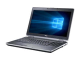Dell Latitude E6530 15.6" Laptop | Intel Core i5-3320M @ 2.6GHz (3rd Gen), 8GB RAM, 256GB SSD, HDMI DVDRW Windows 10 Pro x64, Grade A (Dell Certified) - 1 Year Warranty