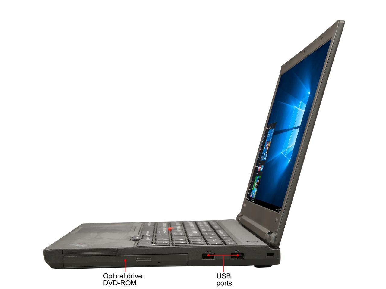 Lenovo ThinkPad T540p Refurbished Laptop Workstation 15.6