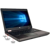 HP ProBook 6460B 14" Laptop - Intel Core i5-2410M @ 2.90 GHz, 8GB RAM, 128GB SSD, Integrated Graphics, DVD-RW, USB 2.0, VGA, DisplayPort (DP), Ethernet, Win 10 Pro x64 (Certified Refurbished Grade A) - 1 Year Warranty