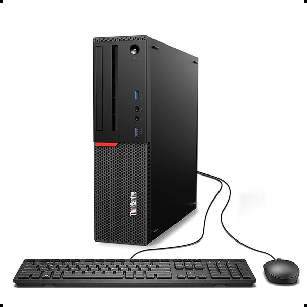 Lenovo ThinkCentre M910s (SFF) Desktop PC | Intel Core i5-6500 @ 3.2GHz  Quad-Core (6th Gen), 32GB RAM, 512GB SSD, Wi-Fi Adapter, Keyboard & Mouse 