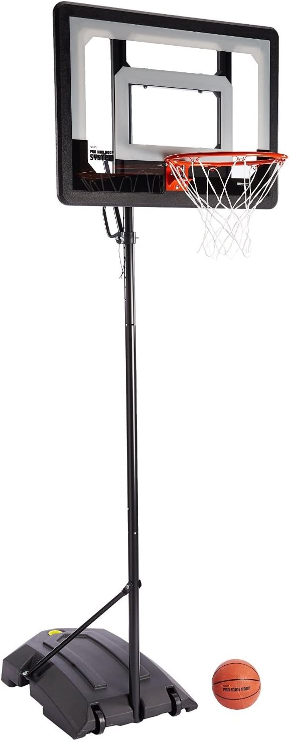 SKLZ Pro Mini Hoop Basketball System with Adjustable-Height Pole and 7-Inch Ball - Outdoor or Poolside (Amazon's Choice)