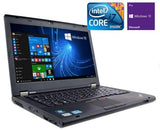 Lenovo ThinkPad T430 Laptop | Intel® Core™ i7 3520M @ 2.90GHz  | 14" HD+ (1600x900) Display, 16GB RAM, Dual Hard Drive: 256GB SSD Boot + 500GB HDD Storage, Webcam, USB 3.0, Windows 10 Pro | Grade A (Certified Refurbished) - 1 Year Warranty